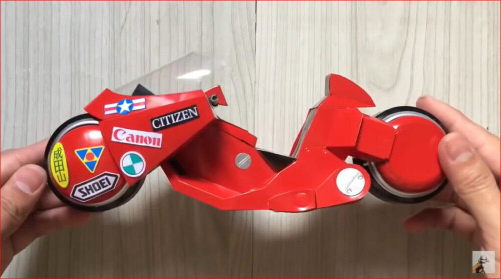 リサイクル 空き缶で金田バイクを作る 動画ライダー